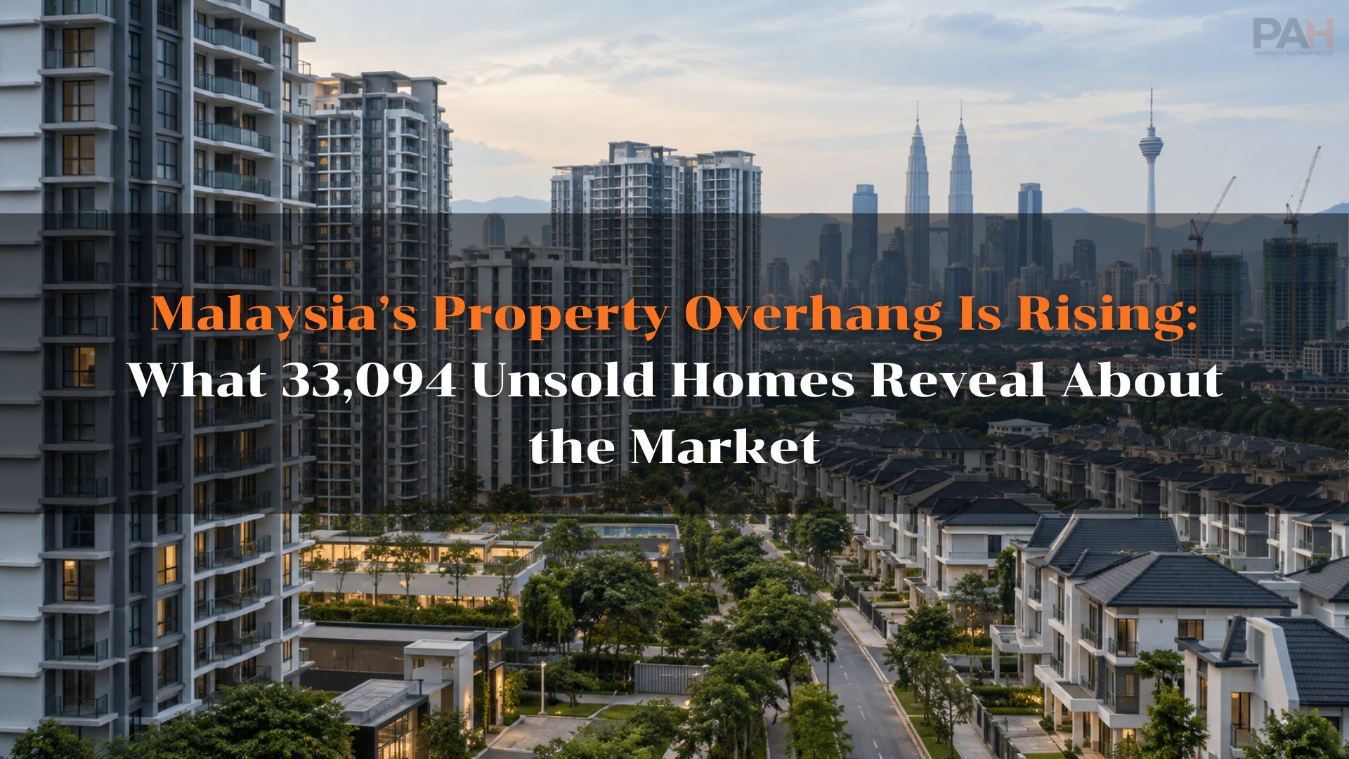 Overhang Hartanah Malaysia Meningkat: Apakah yang Ditunjukkan oleh 33,094 Unit Kediaman Tidak Terjual?
